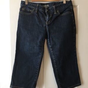 Ann Taylor Petite Long Denim Shorts